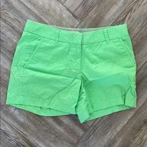 Bright Green Shorts